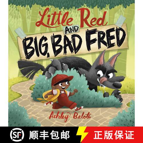 【3-4周达】精装 Little Red and Big, Bad Fred [9780593902448]