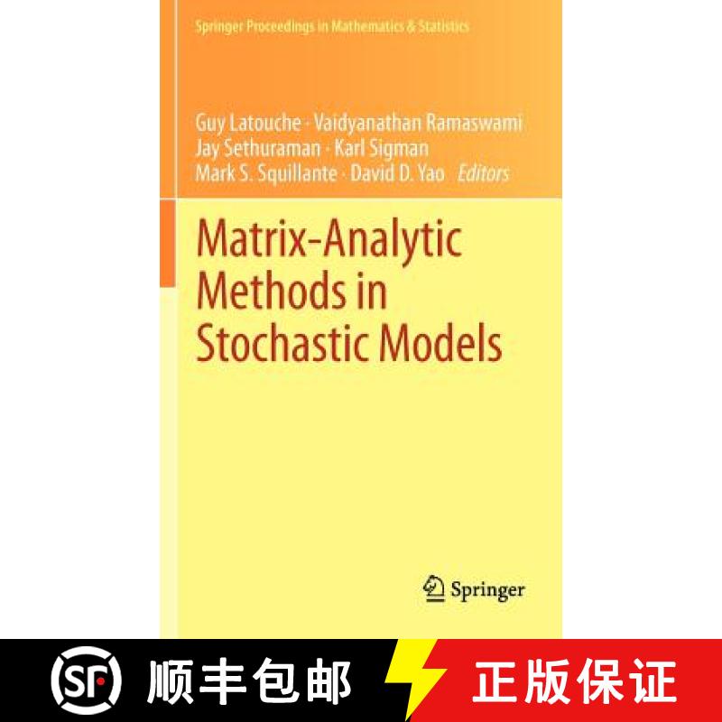 【3-4周达】Matrix-Analytic Methods in Stochastic Models [9781461449089]