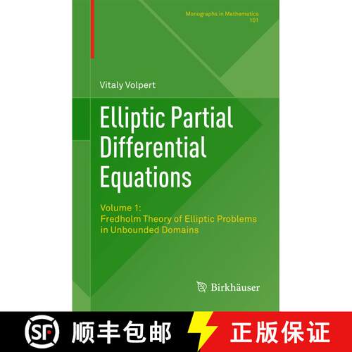 【3-4周达】精装 Elliptic Partial Differential Equations: Volume 1: Fredholm Theory of Elliptic Proble... [9783034605366]