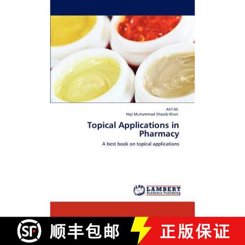 预订 Topical Applications in Pharmacy [9783845417707]