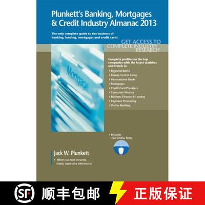 预订 Plunkett's Banking, Mortgages & Credit Industry Almanac 2013: Banking, Mortgages & Credit Indust... [9781608796892]