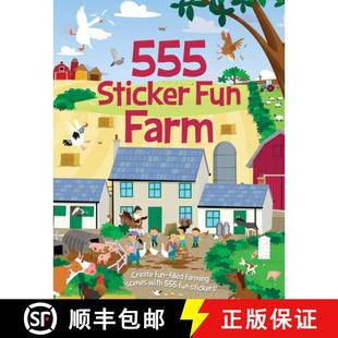 Fun Farm Activity 预订 9781835553107 Sticker Book 555