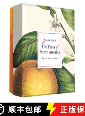 【3-4周达】Trees of North America - Detailed Notecard Set: A Detailed Notes notecard set [9780789254580]