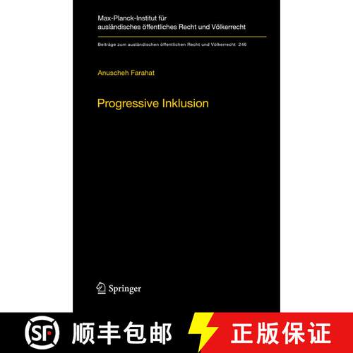 【3-4周达】精装 Progressive Inklusion : Zugehörigkeit und Teilhabe im Migrationsrecht [9783642417849]