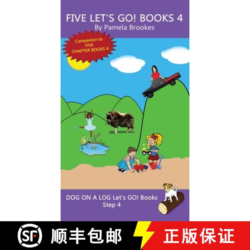 【3-4周达】Five Let's GO! Books 4: Sound-Out Phonics Books Help Developing Readers, including Student... [9781648310041]
