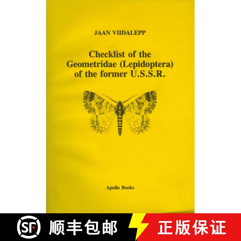 【3-4周达】Check List of the Geometridae of the Former U.S.S.R. [9788788757057]