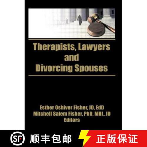 【3-4周达】精装 Therapists, Lawyers, and Divorcing Spouses [9780866561693]