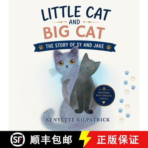 【3-4周达】Little Cat and Big Cat: The Story of Sy and Jake [9798240959547]