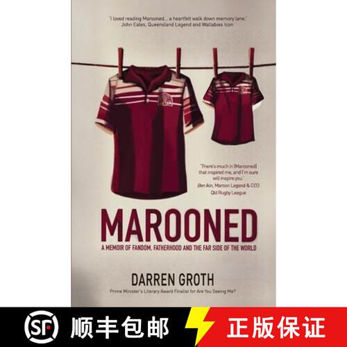 【3-4周达】Marooned: A Memoir of Fandom, Fatherhood, and the Far Side of the World: A Memoir of [9781923105522]