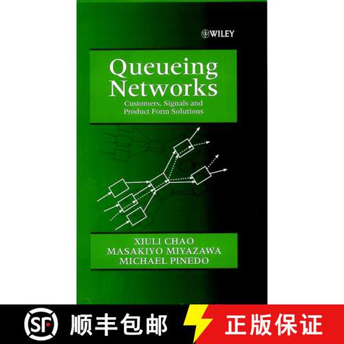 【3-4周达】精装 Queueing Networks - Customers, Signals & Product Form Solutions [Wiley数学] [9780471983095]