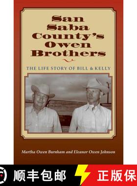 【3-4周达】San Saba Countys Owen Brothers [9781312971844]