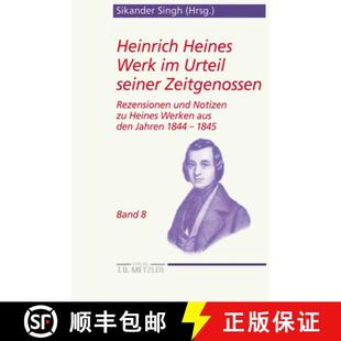 Notizen 4周达 Werk Heines Urteil Und Rezensionen Heinrich Zeitgenossen Seiner 9783476019233 Werk...