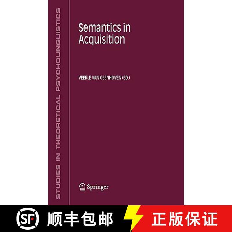 【3-4周达】Semantics in Acquisition [9781402085130]