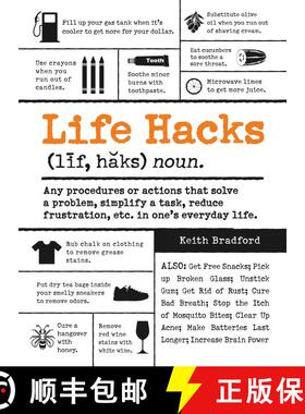 【3-4周达】Life Hacks : Any Procedure or Action That Solves a Problem, Simplifies a Task, Reduces Fru... [9781440582851]