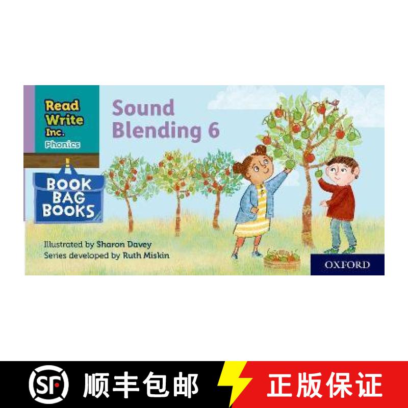 【3-4周达】Read Write Inc. Phonics: Sound Blending Book Bag Book 6 [9780198437857]