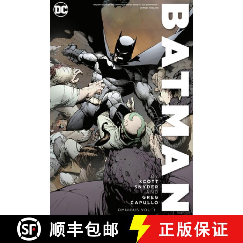 【3-4周达】Batman by Scott Snyder and Greg Capullo Omnibus Volume 1 [9781401298845]