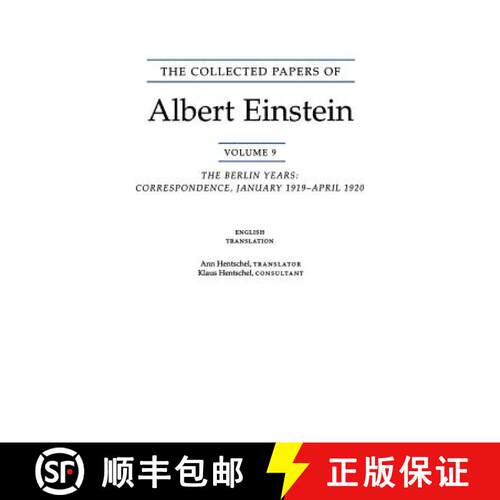 【3-4周达】Collected Papers of Albert Einstein, Volume 9. (English): The Berlin Years: Correspondence... [9780691121246]