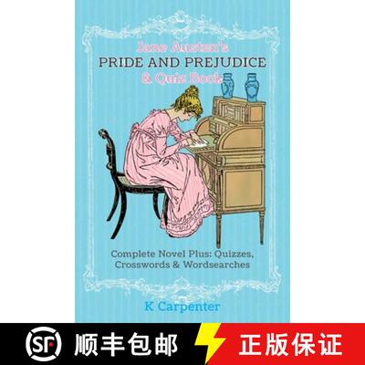 【3-4周达】Jane Austen's Pride and Prejudice & Quiz Book: Complete Novel Plus: Quizzes, Crosswords an... [9780473506674]