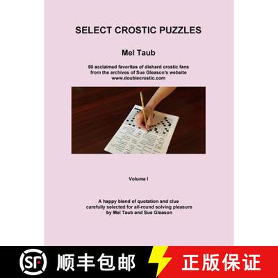 【3-4周达】Select Crostic Puzzles: 50 acclaimed favorites of diehard crostic fans from the archives o... [9780998903408]