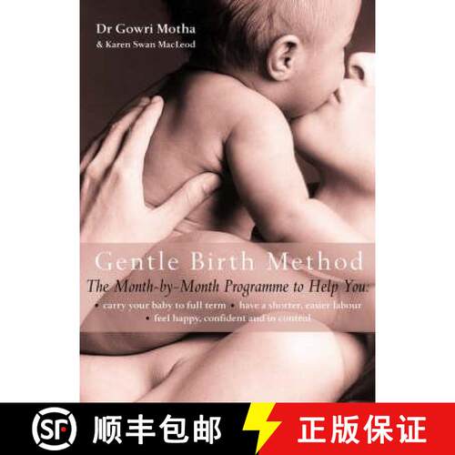 【3-4周达】The Gentle Birth Method: The Month-By-Month Jeyarani Way Programme [9780007176847]