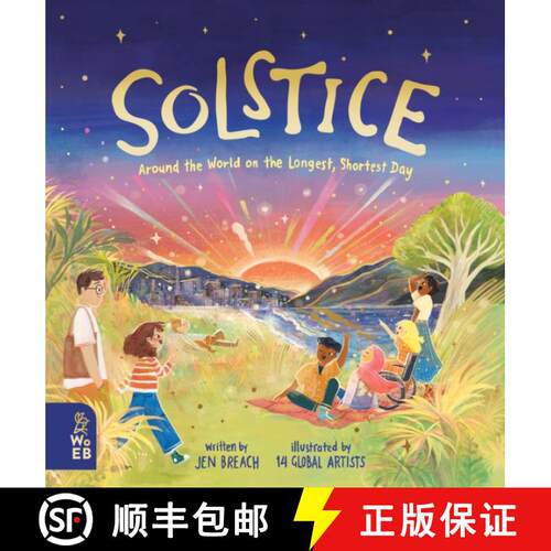 精装 Solstice: Around the World on the Longest, Shortest Day [9781913750770]