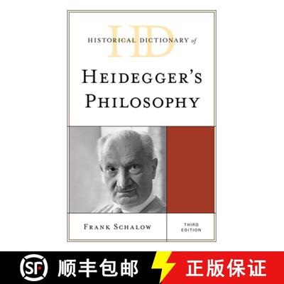 预订 海德格尔哲学的历史词典 Historical Dictionary of Heidegger's Philosophy Third Edition [9781538124352]