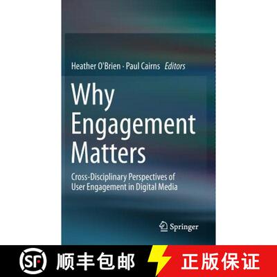 【3-4周达】Why Engagement Matters : Cross-Disciplinary Perspectives of User Engagement in Digital Med... [9783319274447]