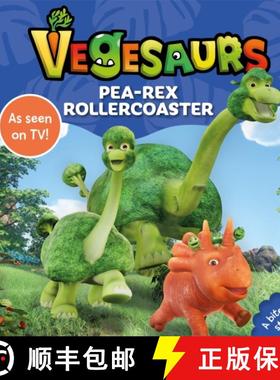 【3-4周达】Vegesaurs: Pea-Rex Rollercoaster : Based on the hit CBeebies series [9781035014118]