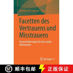 Facetten 9783658290467 Miteinander Herausforderungen 4周达 Für Vertrauens Des Soziale Und Das Misstrauens