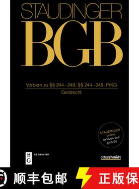 预订 Vorbem Zu §§ 244-248; §§ 244-248; Prkg: (Geldrecht) [9783805914017]