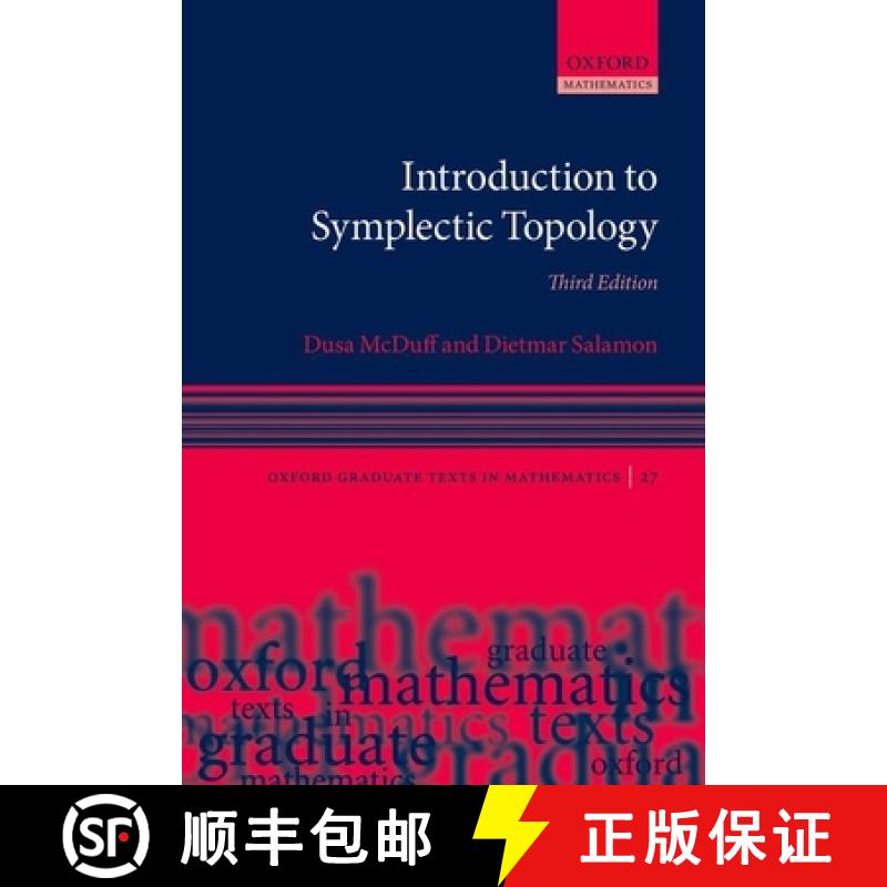 【3-4周达】Introduction to Symplectic Topology [9780198794899]