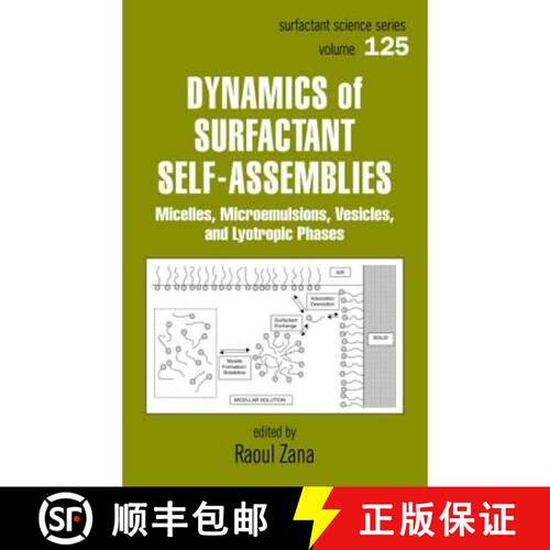 【3-4周达】精装 Dynamics of Surfactant Self-Assemblies: Micelles, Microemulsions, Vesicles and Lyotro... [9780824758226]
