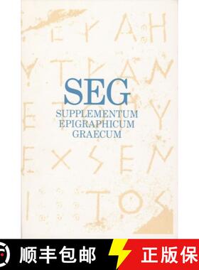 预订 Supplementum Epigraphicum Graecum, Volume L (2000) [9789050634083]