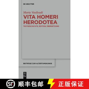 预订 Vita Homeri Herodotea: Textgeschichte, Edition, UEbersetzung [9783110201239]