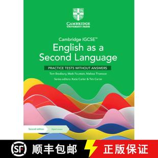 预订 Language with Practice Tests English Acc... 9781009166089 Second Answers Without Digital Igcse Cambridge