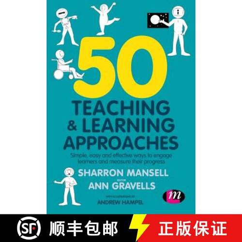 【3-4周达】精装 50 Teaching and Learning Approaches: Simple, easy and effective ways to engage learne... [9781526488763]