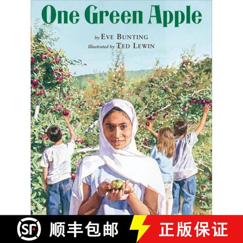 【3-4周达】精装 One Green Apple [9780618434770]