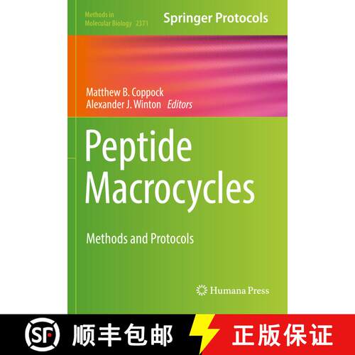 【3-4周达】Peptide Macrocycles : Methods and Protocols [9781071616918]