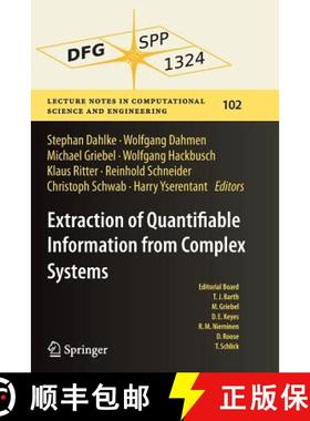 【3-4周达】Extraction of Quantifiable Information from Complex Systems [9783319346014]
