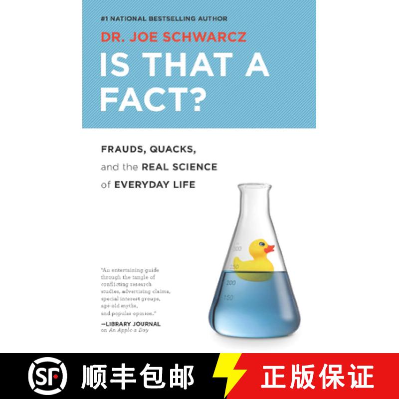 【3-4周达】Is That a Fact?: Frauds, Quacks, and the Real Science of Everyday Life [9781770411906]