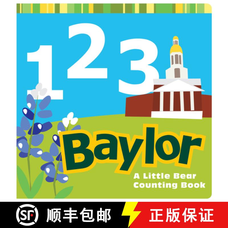 【3-4周达】1, 2, 3 Baylor: A Little Bear Counting Book [9781602586604]
