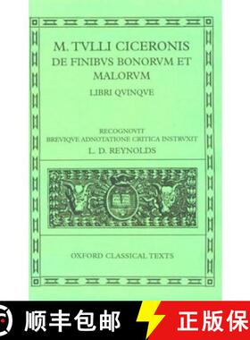【3-4周达】de Finibus Bonorum Et Malorum: Libri Quinque [9780198146704]