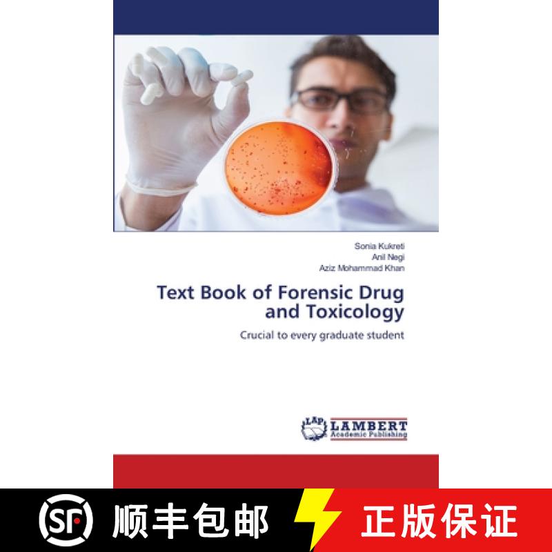 【2-3周达】Text Book of Forensic Drug and Toxicology [9786208170240]