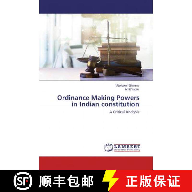 预订 Ordinance Making Powers in Indian constitution [9786202519946]