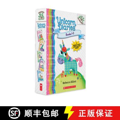 【3-4周达】Unicorn Diaries, Books 1-5: A Branches Box Set [9781338752335]