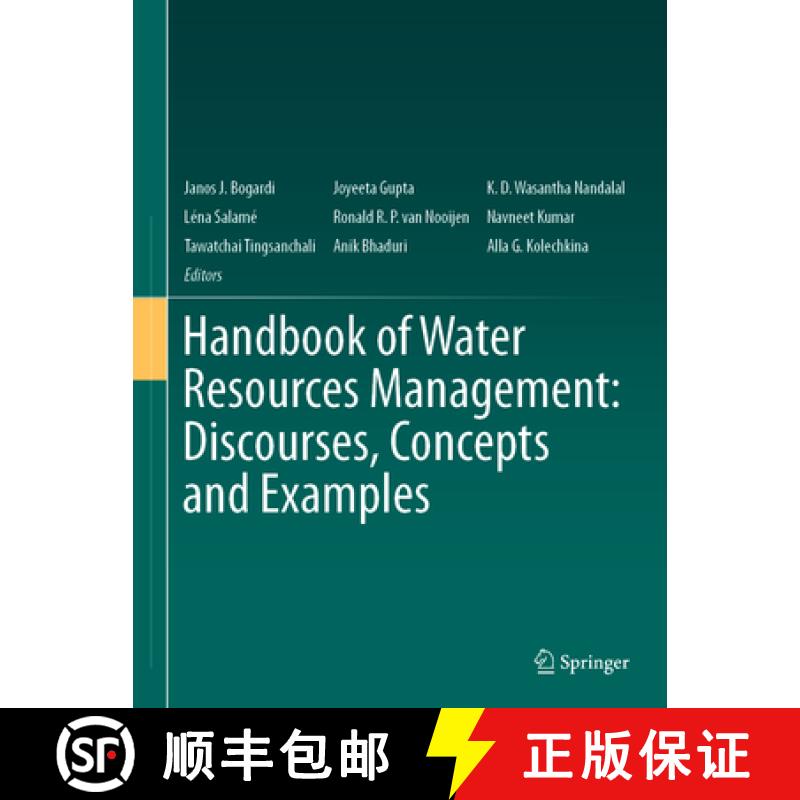 【3-4周达】Handbook of Water Resources Management: Discourses, Concepts and Examples [9783030601454]