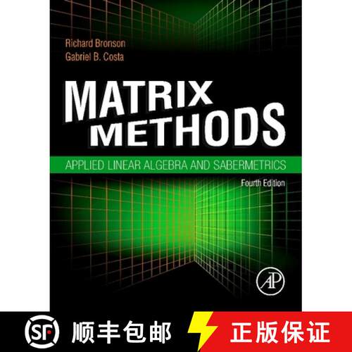 【3-4周达】Matrix Methods: Applied Linear Algebra and Sabermetrics [9780128184196]