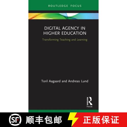 【3-4周达】精装 Digital Agency in Higher Education : Transforming Teaching and Learning [9780367074135]