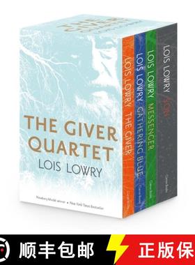 【3-4周达】The Giver Quartet Box Set: The Giver, Gathering Blue, Messenger, Son [9780358098157]