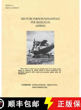 【3-4周达】DEUTCHE FORSCHUNGSANSTALT FUR SEGELFLUG AINRING: CIOS Target 6/72 Directed Missiles.  (Ger... [9781783312429]